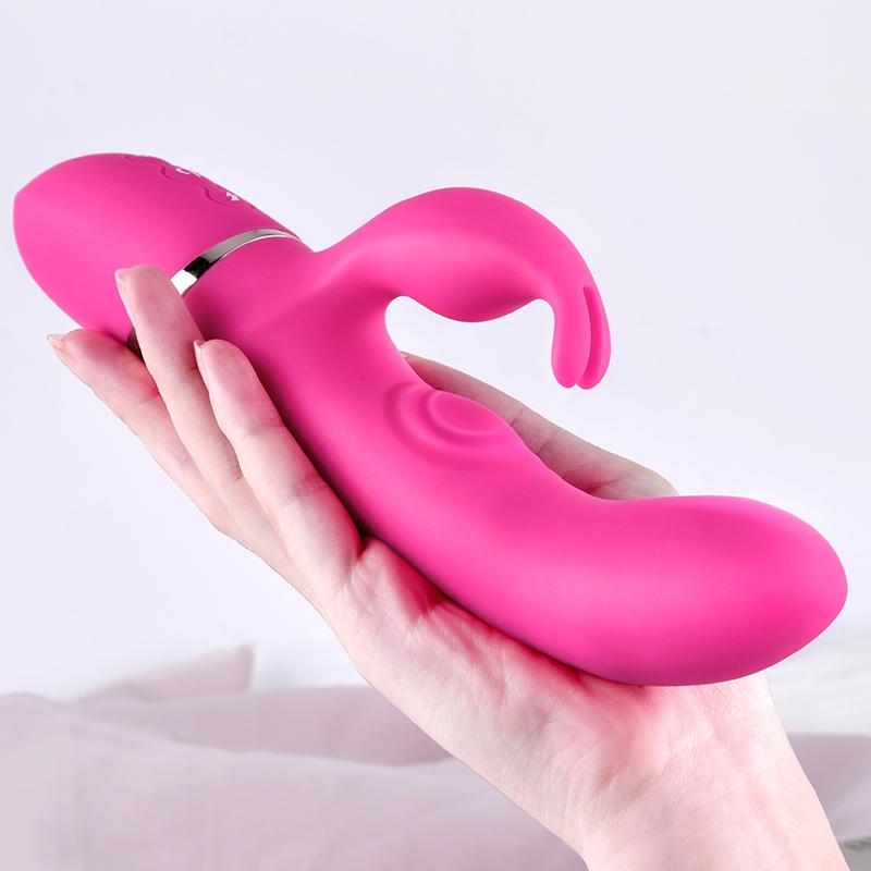 Erocome - Canesvenatici Heating Rabbit Vibrator (Deep Rose) - Rabbit Dildo (Vibration) Rechargeable Durio.sg