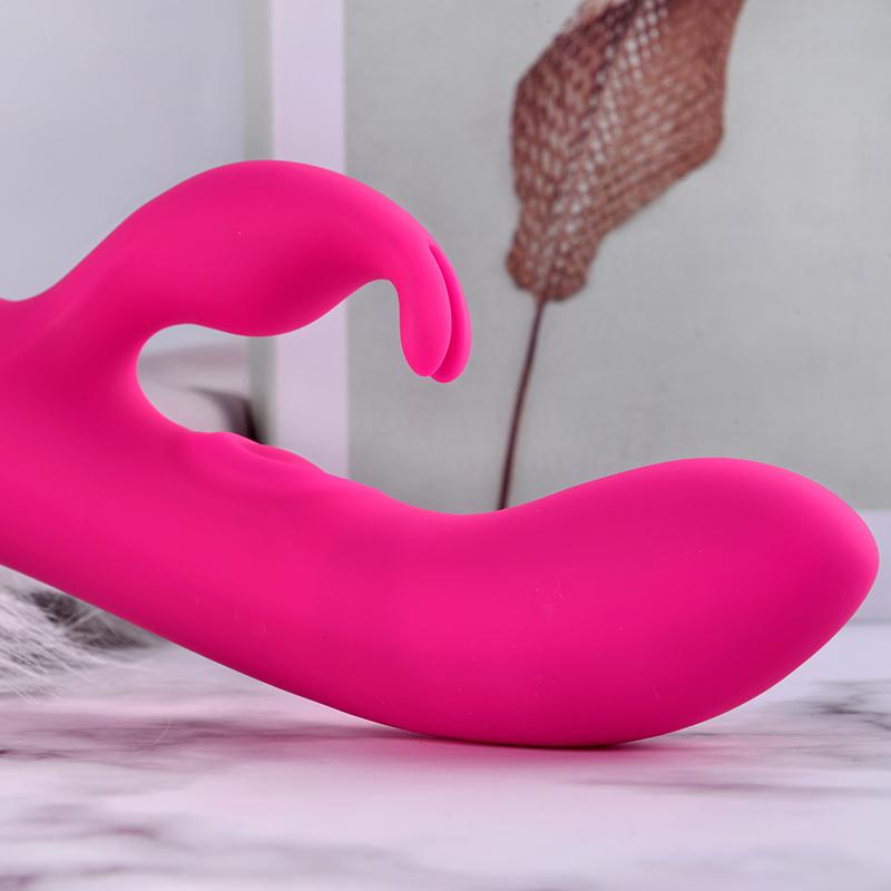 Erocome - Canesvenatici Heating Rabbit Vibrator (Deep Rose) - Rabbit Dildo (Vibration) Rechargeable Durio.sg