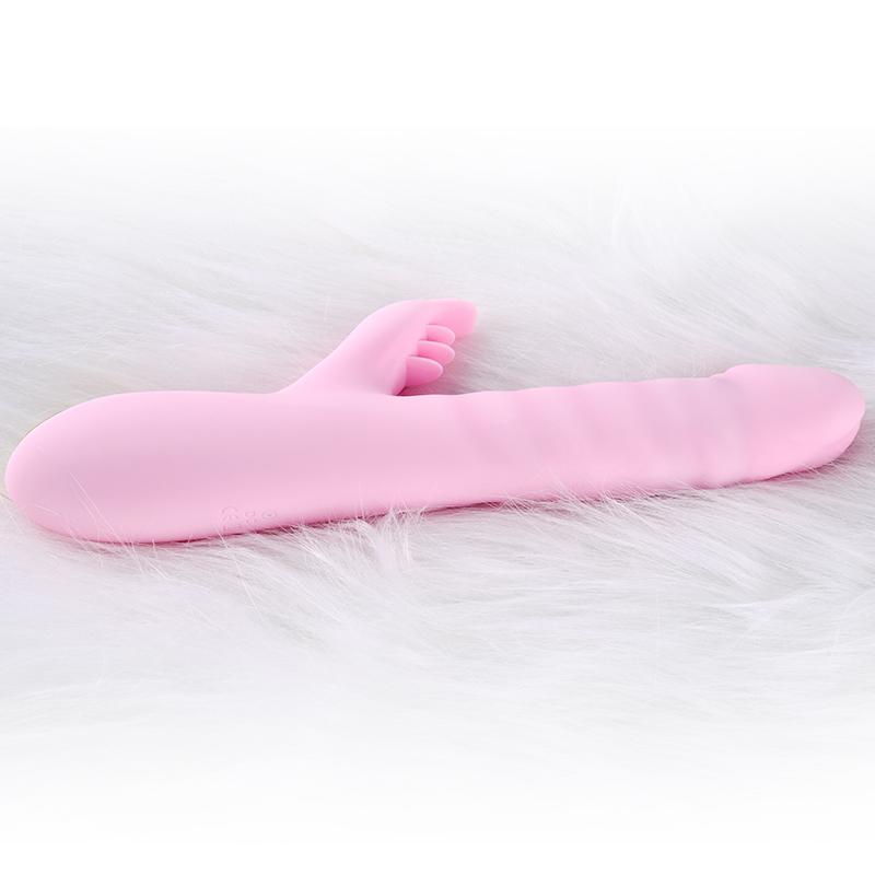 Erocome - Capricornus Thrusting Rotating Rabbit Vibrator (Pink) - Rabbit Dildo (Vibration) Rechargeable Durio.sg
