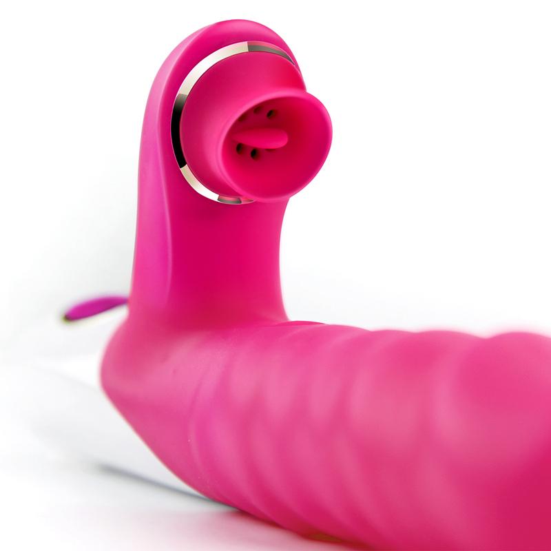 Erocome - Cassiopeia Rabbit Vibrator (Pink) - Rabbit Dildo (Vibration) Rechargeable Durio.sg