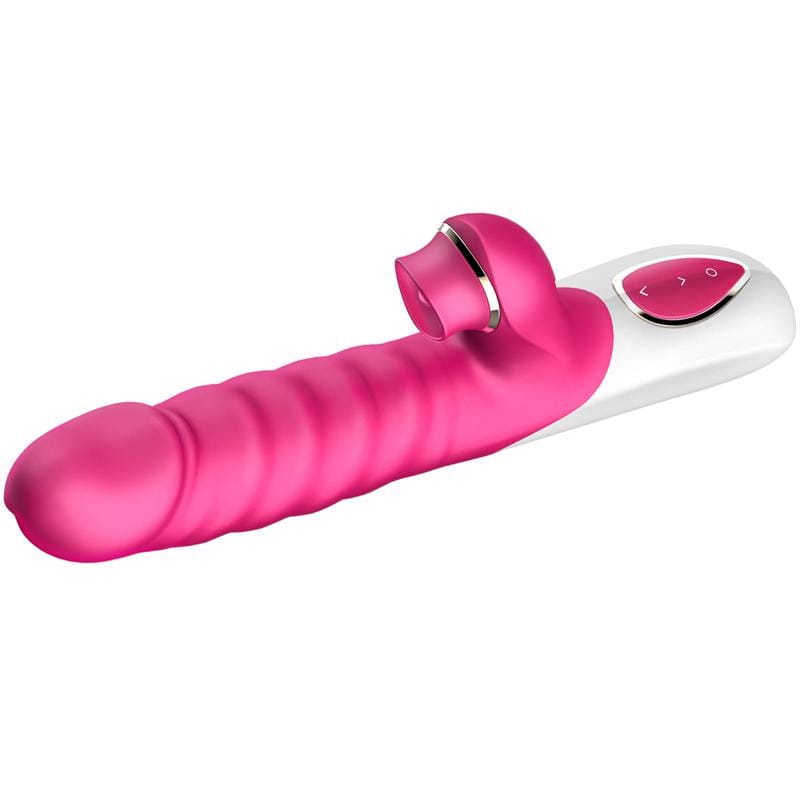 Erocome - Cassiopeia Rabbit Vibrator (Pink) - Rabbit Dildo (Vibration) Rechargeable Durio.sg