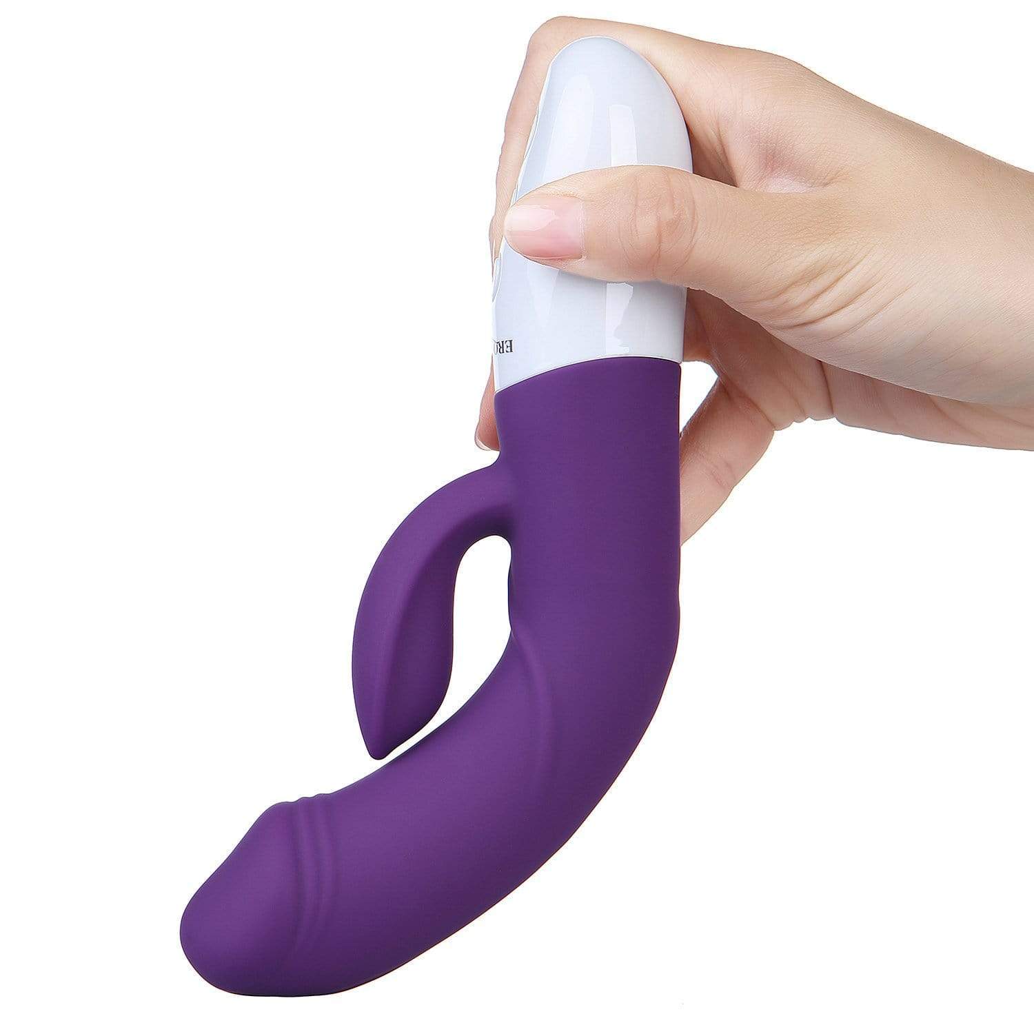 Erocome - Crater Rabbit Vibrator (Purple) - Rabbit Dildo (Vibration) Rechargeable Durio.sg