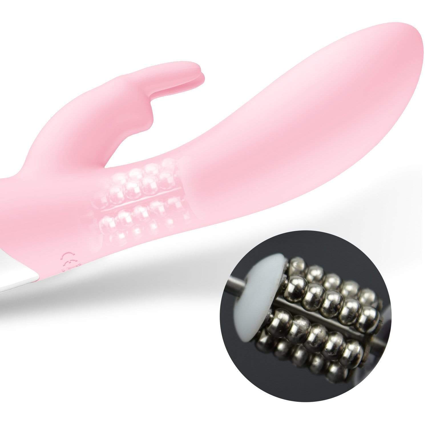 Erocome - Hydra Heat Rotating Rabbit Vibrator(Pink) - Rabbit Dildo (Vibration) Rechargeable Durio.sg