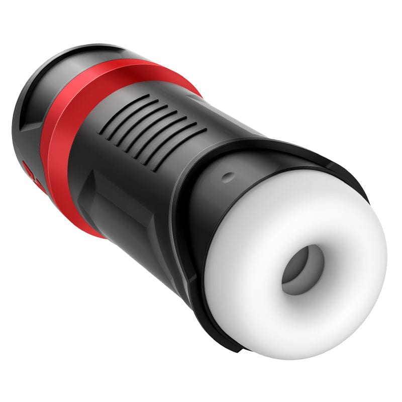 Erocome - LEO Automatic Sucking Thrusting Masturbator (Black) - Masturbator Mouth (Vibration) Rechargeable Durio.sg