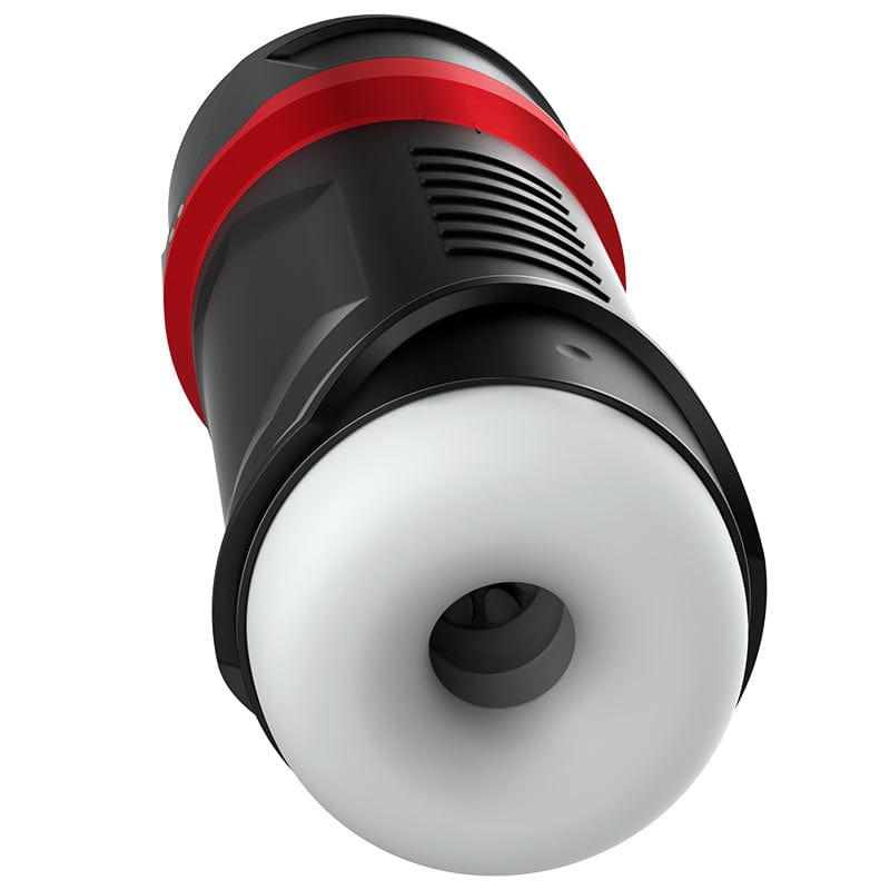 Erocome - LEO Automatic Sucking Thrusting Masturbator (Black) - Masturbator Mouth (Vibration) Rechargeable Durio.sg