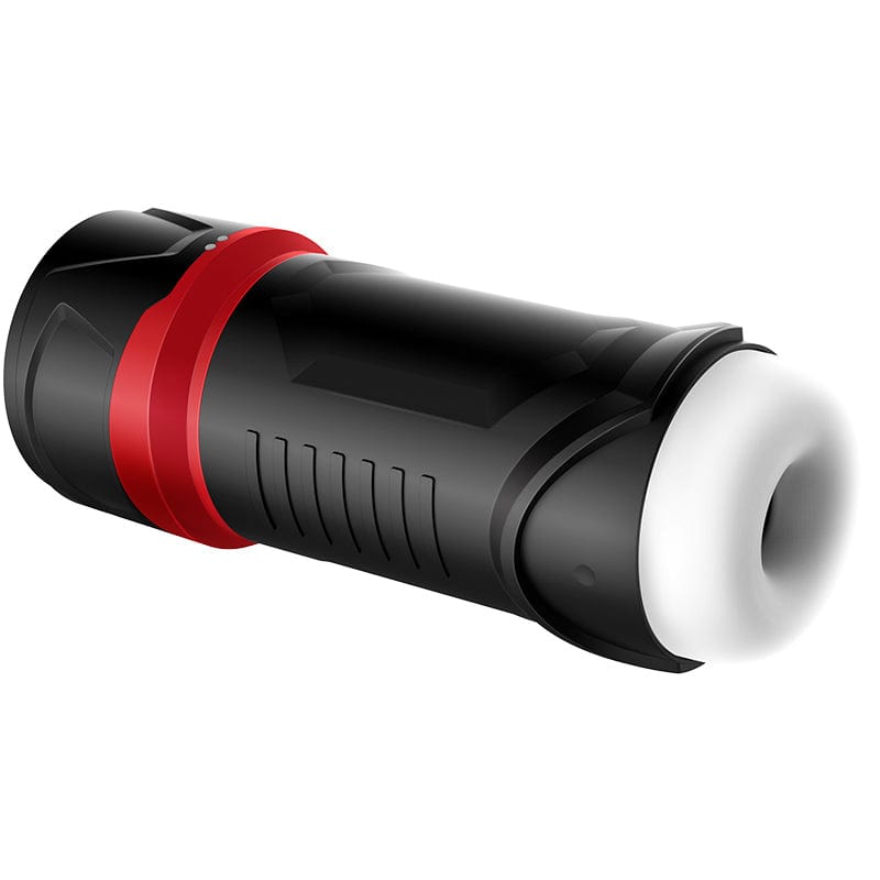 Erocome - LEO Automatic Sucking Thrusting Masturbator (Black) - Masturbator Mouth (Vibration) Rechargeable Durio.sg