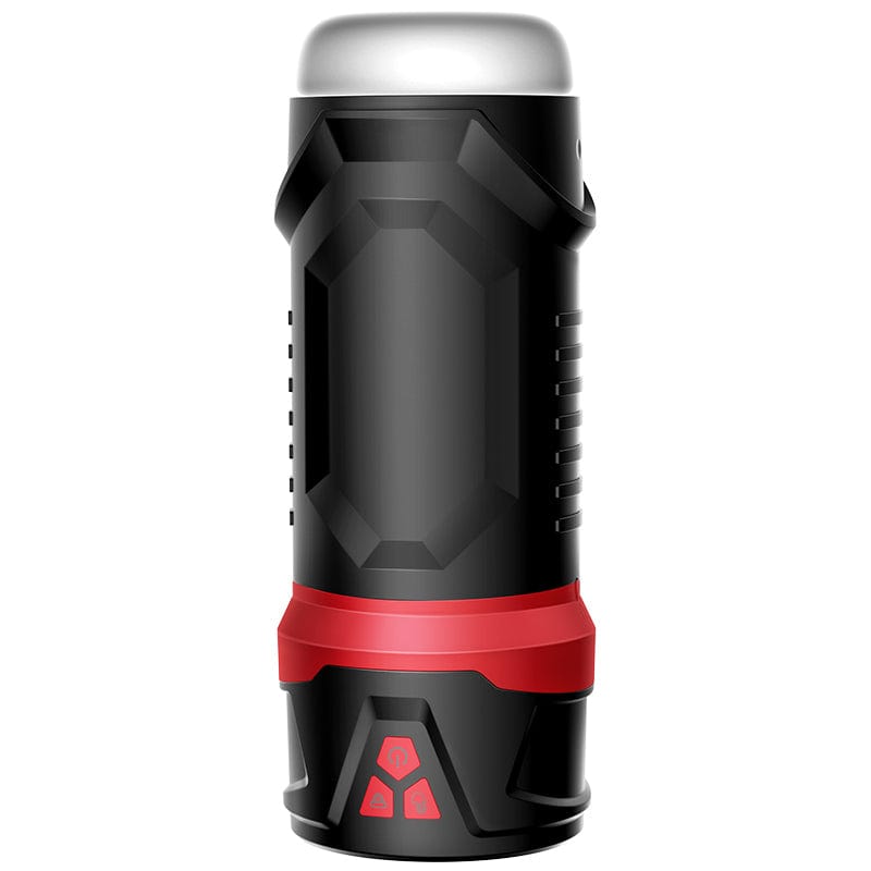 Erocome - LEO Automatic Sucking Thrusting Masturbator (Black) - Masturbator Mouth (Vibration) Rechargeable Durio.sg