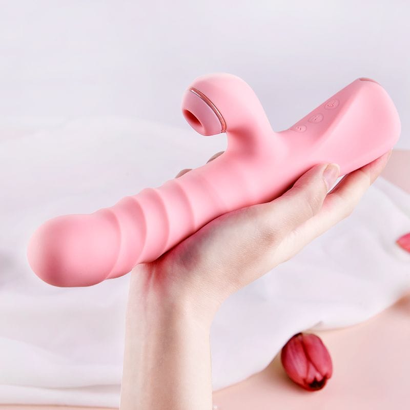 Erocome - Phoenix Thrusting Sucking Rabbit Vibrator - Rabbit Dildo (Vibration) Rechargeable Durio.sg
