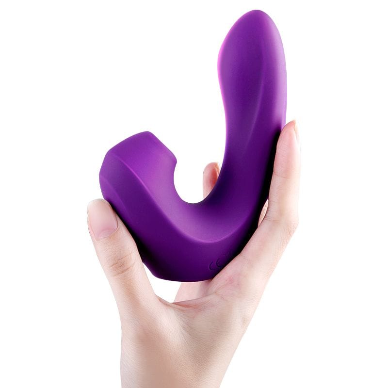 Erocome - Pictor Vibrating Sucking Finger Massager (Purple) - Clit Massager (Vibration) Rechargeable Durio.sg