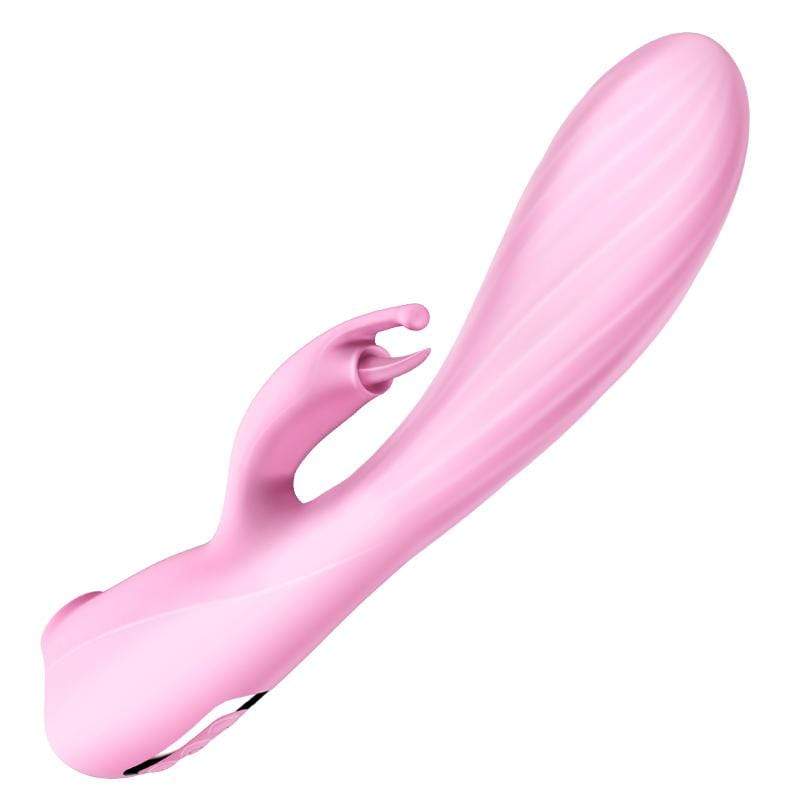 Erocome - Triangullum Vibraing Sucking Licking Rabbit Vibrator (Pink) - Clit Massager (Vibration) Rechargeable Durio.sg