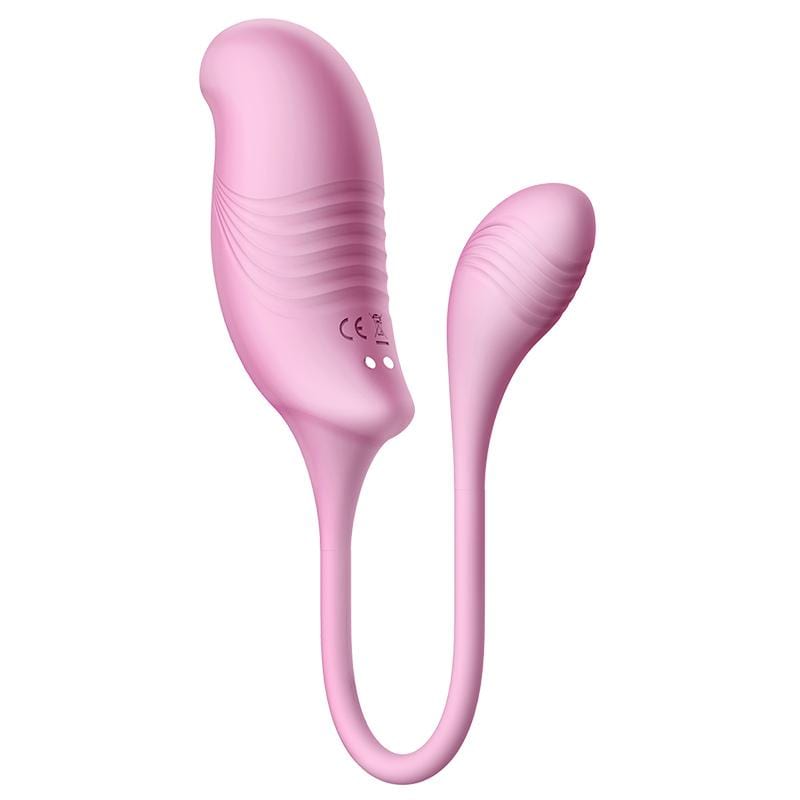 Erocome - Tucana Dual Clitoral Air Stimulator with Bullet (Pink) - Clit Massager (Vibration) Rechargeable Durio.sg