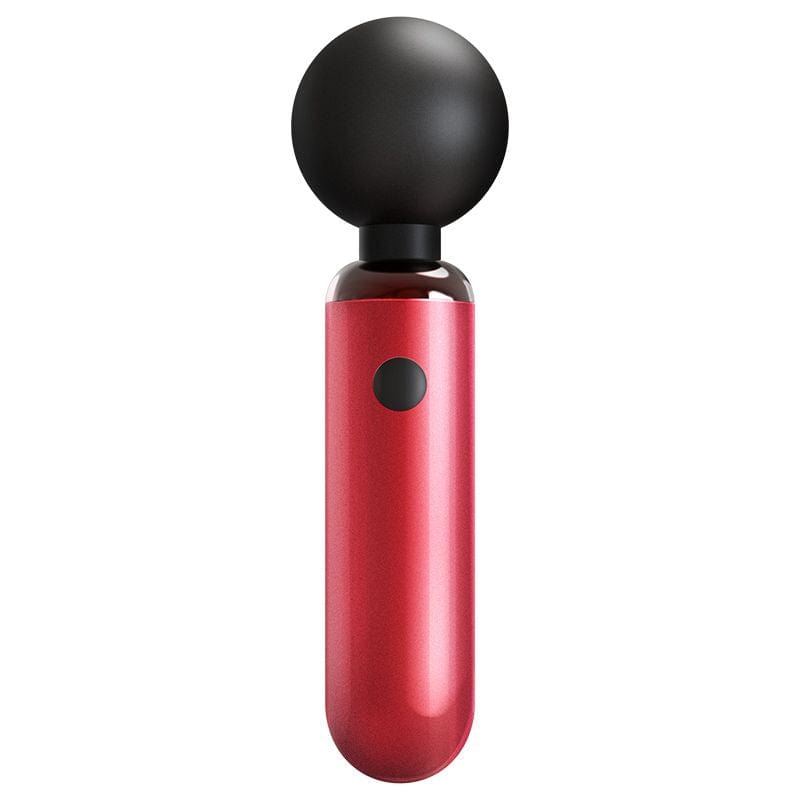 Erocome - Vulpecula Mini Wand Massager (Red) - Mini Wand Massagers (Vibration) Rechargeable Durio.sg