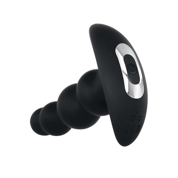 Evolved - Bump N Groove Remote Control Vibrating Butt Plug (Black) - Remote Control Anal Plug (Vibration) Rechargeable Durio.sg