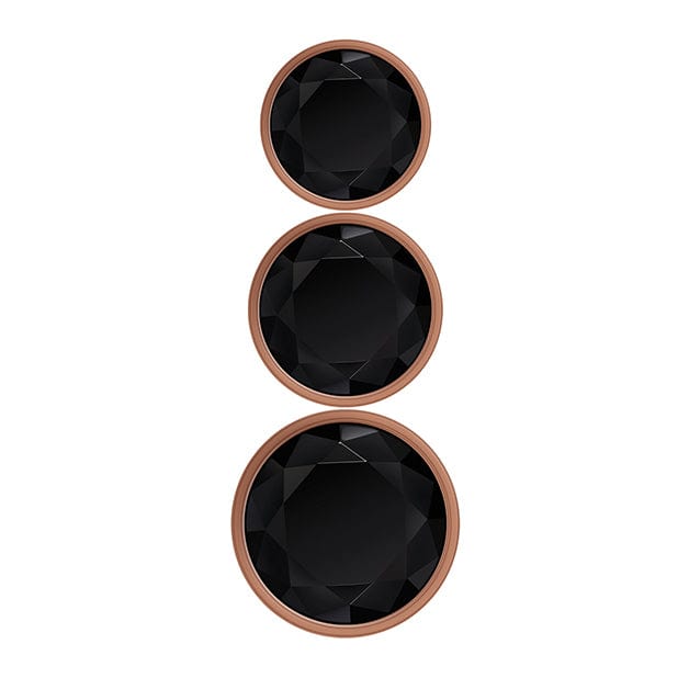 Evolved - Gender X Gold Digger Anal Set (Rose Gold/Black) - Anal Kit (Non Vibration) Durio.sg