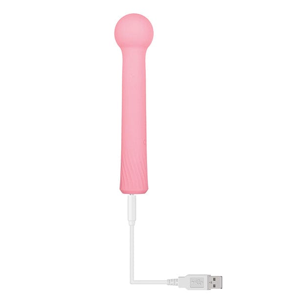 Evolved - Gender X Vibrating Flexi Wand Massager (Pink) - Wand Massagers (Vibration) Rechargeable Durio.sg
