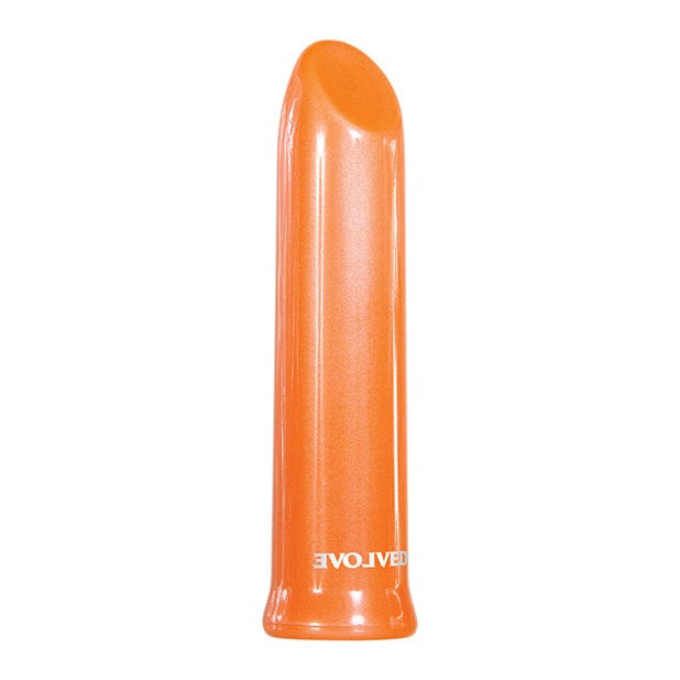 Evolved - Lip Service Rechargeable Bullet Vibrator (Orange) - Bullet (Vibration) Rechargeable Durio.sg