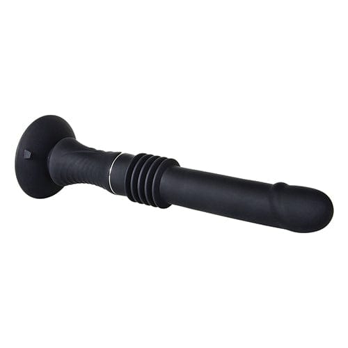 Evolved - Love Thrust Powerful Suction Cup Sex Machine Thrusting Dildo (Black) - G Spot Dildo (Vibration) Rechargeable Durio.sg