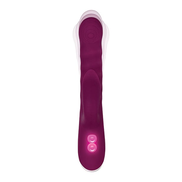 Evolved - Lovely Lucy Thrusting Spinning Rabbit Vibrator (Purple) - Rabbit Dildo (Vibration) Rechargeable Durio.sg