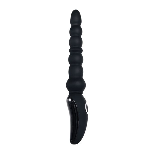 Evolved - Magic Stick Beaded Vibrator Anal Beads (Black) - Anal Beads (Vibration) Rechargeable Durio.sg