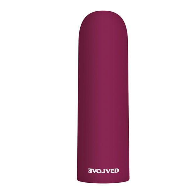 Evolved - Mighty Thick Rechargeable Bullet Vibrator (Burgundy) - Bullet (Vibration) Rechargeable Durio.sg
