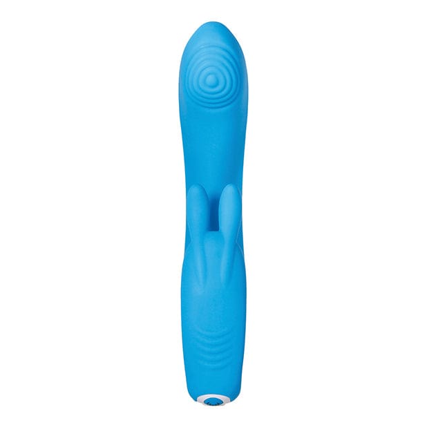 Evolved - Sea Breeze Bunny Rechargeable Dual Stimulator Rabbit Vibrator (Blue) - Rabbit Dildo (Vibration) Rechargeable Durio.sg
