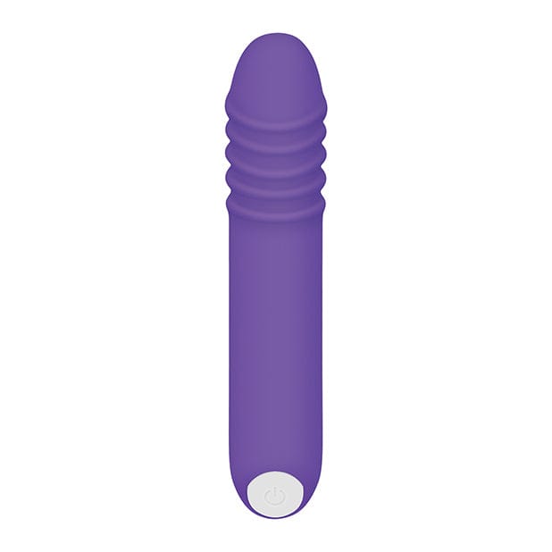 Evolved - The G Rave Light Up Rechargeable G Spot Vibrator (Purple) - G Spot Dildo (Vibration) Rechargeable Durio.sg
