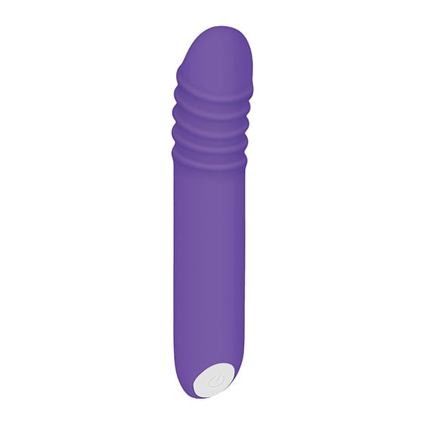 Evolved - The G Rave Light Up Rechargeable G Spot Vibrator (Purple) - G Spot Dildo (Vibration) Rechargeable Durio.sg