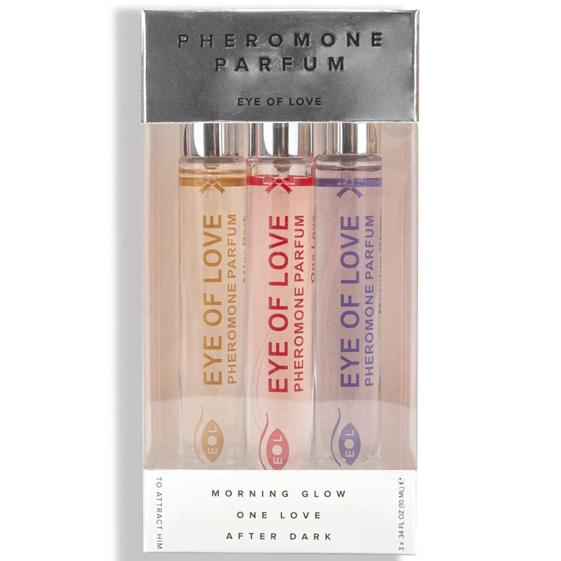 Eye of Love - Pheromone Parfum Perfume Set Travel Size For Her 3x10ml - Pheromones Durio.sg