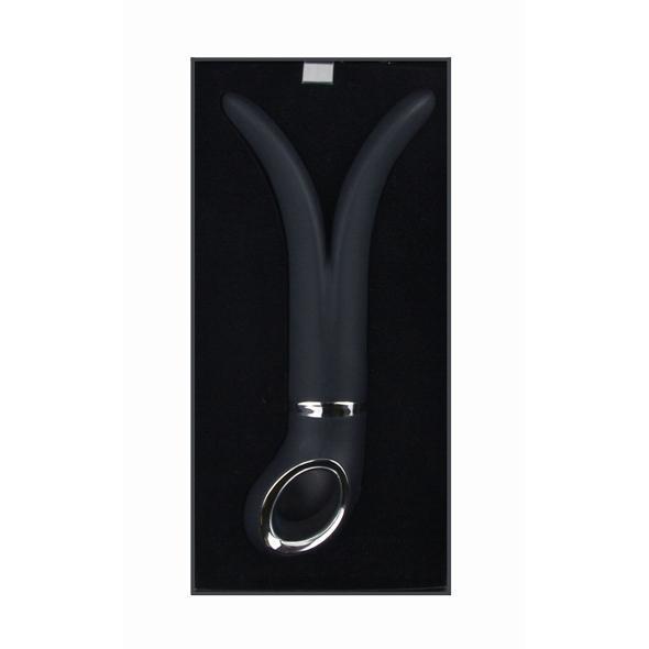 FT London - Gvibe 2 Anatomical Vibrator (Royal Noir) - Anatomical Massager (Vibration) Rechargeable Durio.sg