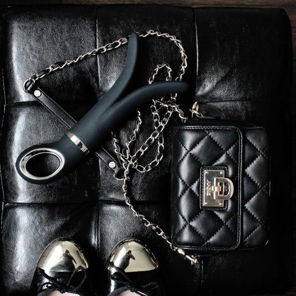 FT London - Gvibe 2 Anatomical Vibrator (Royal Noir) - Anatomical Massager (Vibration) Rechargeable Durio.sg