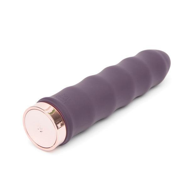 Fifty Shades Freed - Deep Inside Rechargeable Classic Wave Vibrator (Grey) - G Spot Dildo (Vibration) Rechargeable Durio.sg