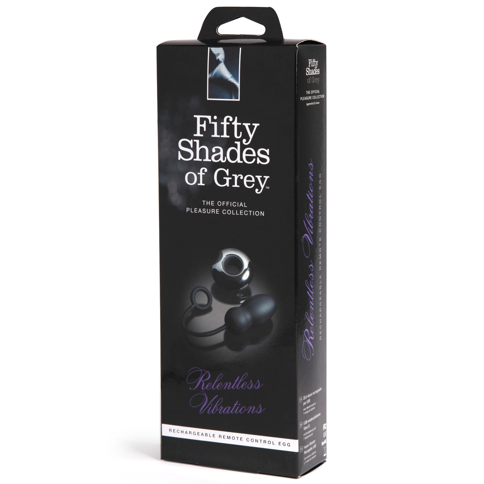Fifty Shades Of Grey - Remote Control Egg Vibrator - Wireless Remote Control Egg (Vibration) Rechargeable Durio.sg