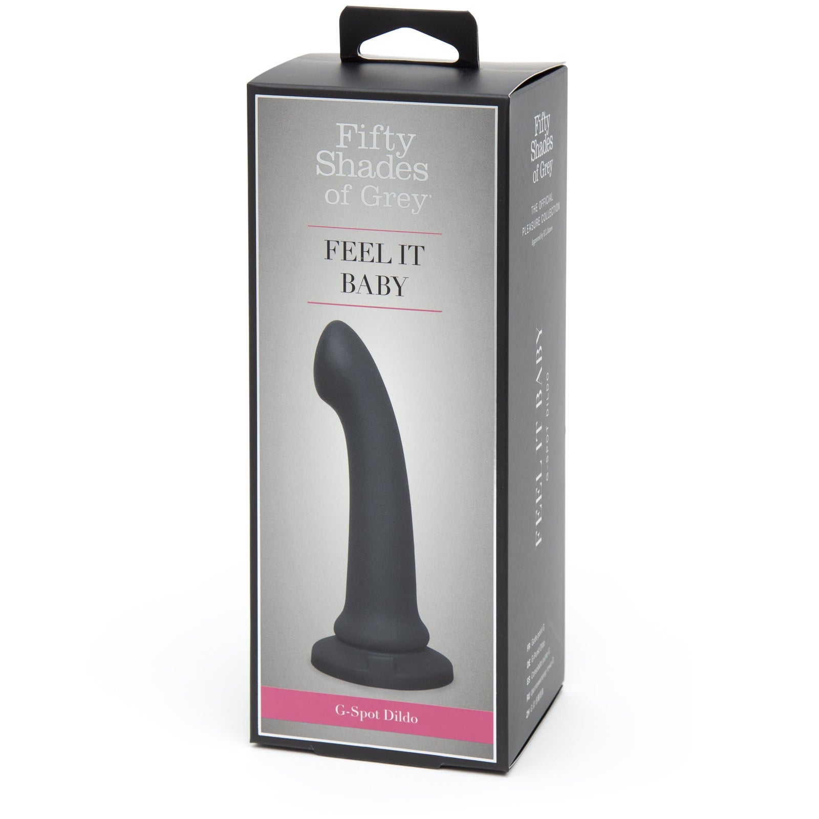 Fifty Shades of Grey - Feel it Baby G Spot Dildo (Black) - G Spot Dildo (Non Vibration) Durio.sg