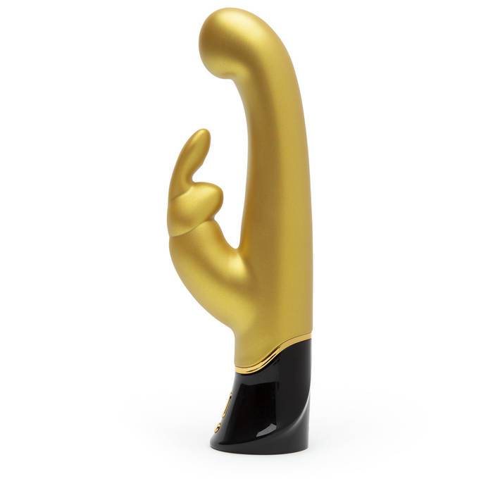 Fifty Shades of Grey - Greedy Girl 10 Year Anniversary Gold Rabbit Vibrator Special Edition (Gold) - Rabbit Dildo (Vibration) Rechargeable Durio.sg
