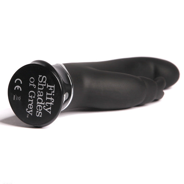 Fifty Shades of Grey - Greedy Girl G-Spot Rabbit Vibrator - Rabbit Dildo (Vibration) Non Rechargeable Durio.sg