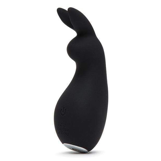 Fifty Shades of Grey - Greedy Girl Rechargeable Clitoral Rabbit Vibrator (Black) - Clit Massager (Vibration) Rechargeable Durio.sg