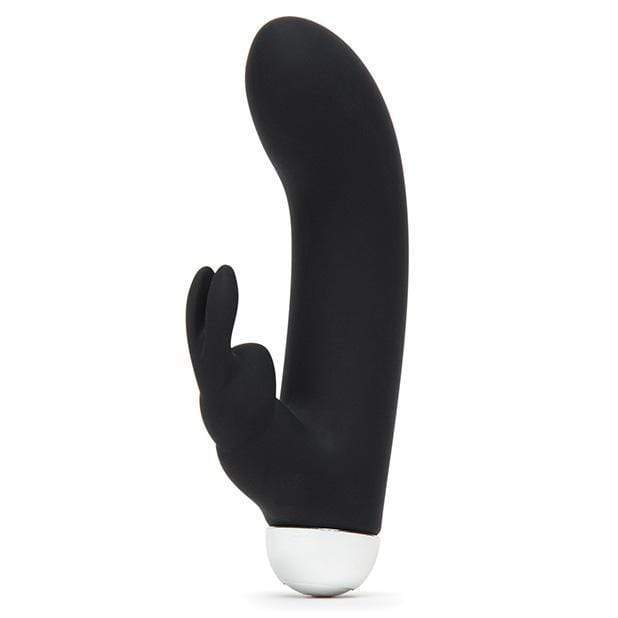 Fifty Shades of Grey - Greedy Girl Rechargeable Mini Rabbit Vibrator (Black) - Rabbit Dildo (Vibration) Rechargeable Durio.sg