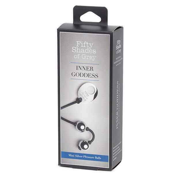 Fifty Shades of Grey - Inner Goddess Mini Silver Pleasure Kegel Balls 85 g (Silver) - Kegel Balls (Metal) Durio.sg