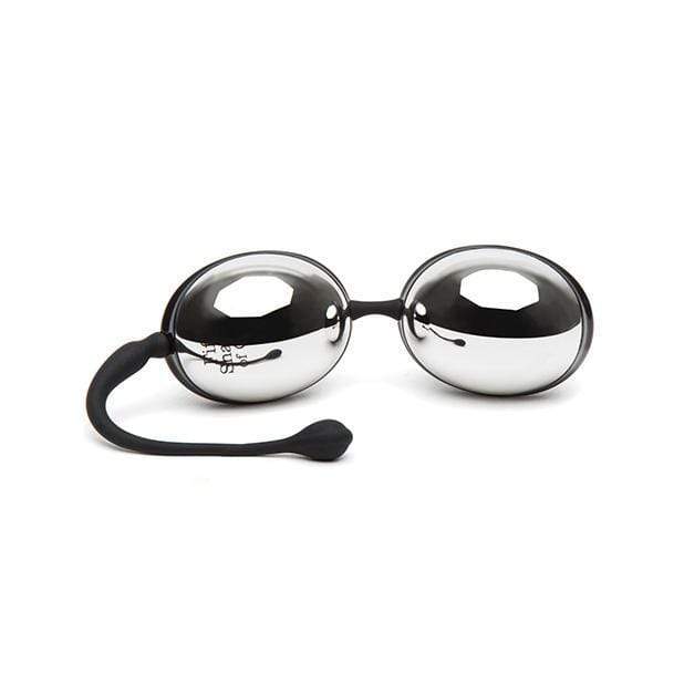 Fifty Shades of Grey - Inner Goddess Silver Jiggle Kegel Balls 67 g (Silver) - Kegel Balls (Metal) Durio.sg