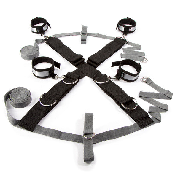 Fifty Shades of Grey - Keep Still Over the Bed Cross Restraint Set - Bed Restraint Durio.sg