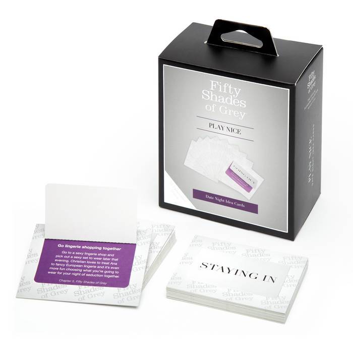 Fifty Shades of Grey - Play Nice Date Night Idea Card Game - Games Durio.sg