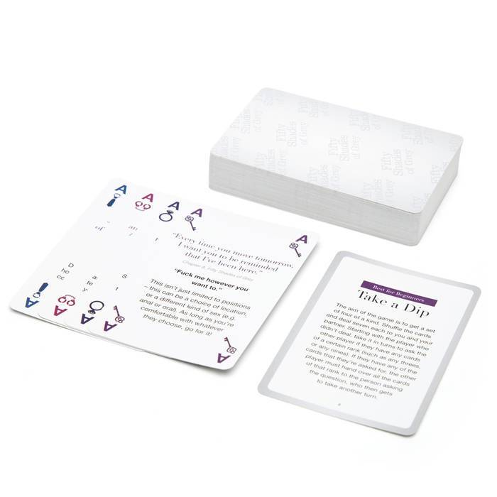 Fifty Shades of Grey - Play Nice Talk Dirty Inspiration Card Game - Games Durio.sg