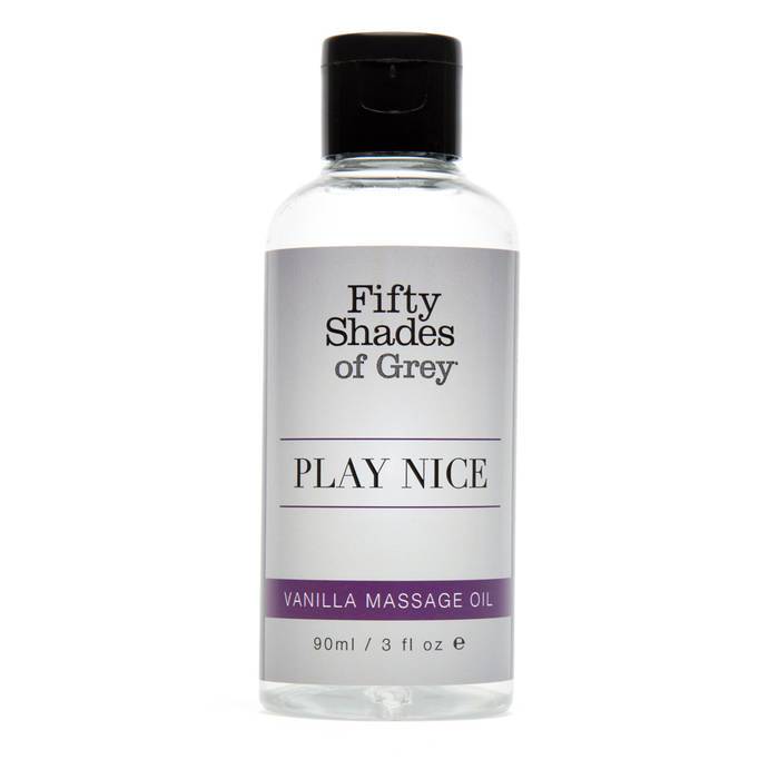 Fifty Shades of Grey - Play Nice Vanilla Massage Oil 90ml - Massage Oil Durio.sg