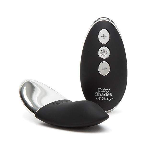 Fifty Shades of Grey - Relentless Vibrations Remote Control Panty Vibrator (Black) - Panties Massager Remote Control (Vibration) Rechargeable Durio.sg