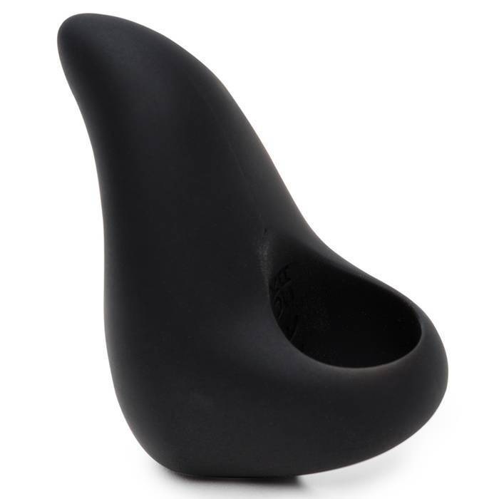 Fifty Shades of Grey - Sensation Rechargeable Finger Vibrator (Black) - Clit Massager (Vibration) Rechargeable Durio.sg