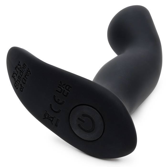 Fifty Shades of Grey - Sensation Rechargeable P-Spot Vibrator (Black) - Prostate Massager (Vibration) Rechargeable Durio.sg