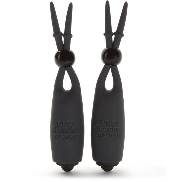Fifty Shades of Grey - Sweet Torture Vibrating Nipple Clamps - Nipple Clamps (Vibration) Non Rechargeable Durio.sg