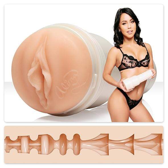 Fleshlight - Fleshlight Girls Alina Lopez Lotus Masturbator (Rose) - Masturbator Vagina (Non Vibration) Durio.sg