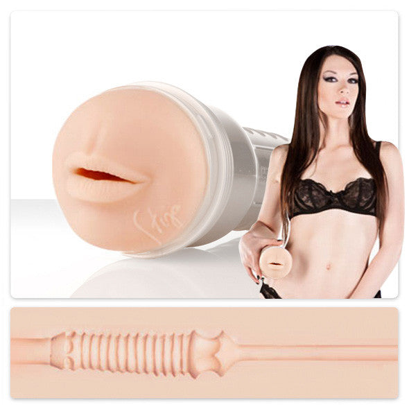 Fleshlight - Fleshlight Girls Stoya Swallow Masturbator Mouth - Masturbator Mouth (Non Vibration) Durio.sg
