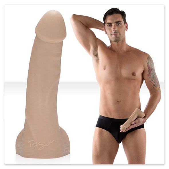 Fleshlight - Fleshlight Guys Ryan Driller Dildo (Beige) - Realistic Gay Dildo w/o suction cup (Non Vibration) Durio.sg